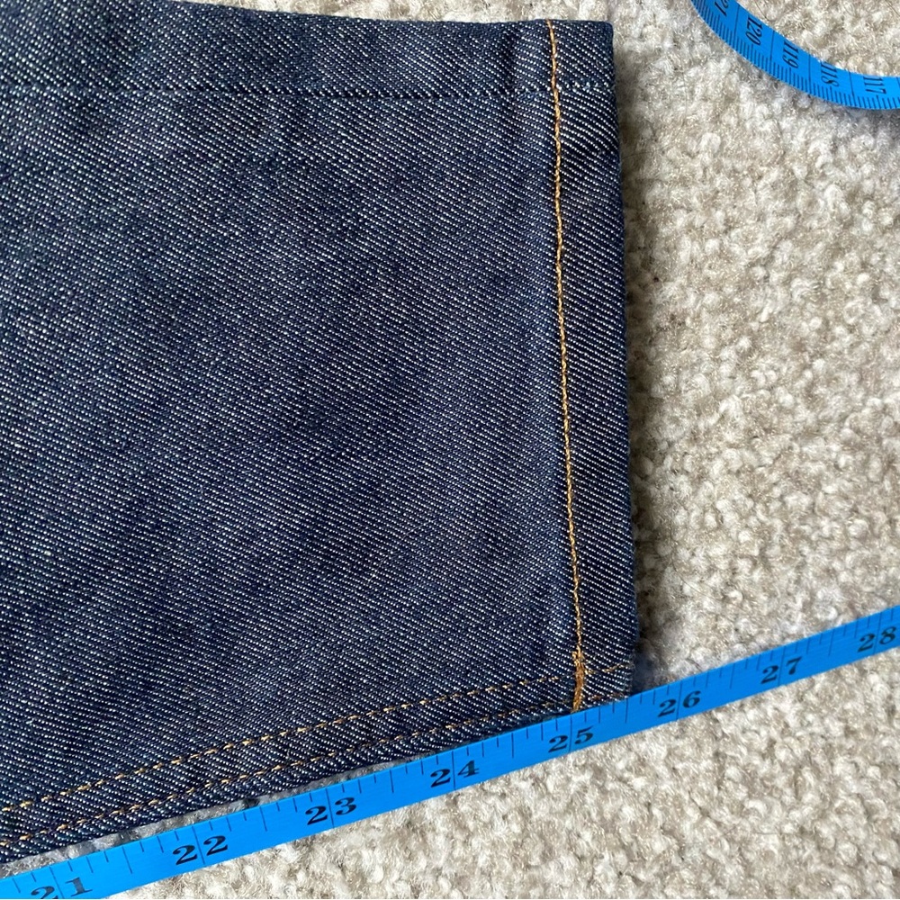 EVERLANE Midrise Dark Wash Skinny Jean - Picture 7 of 15